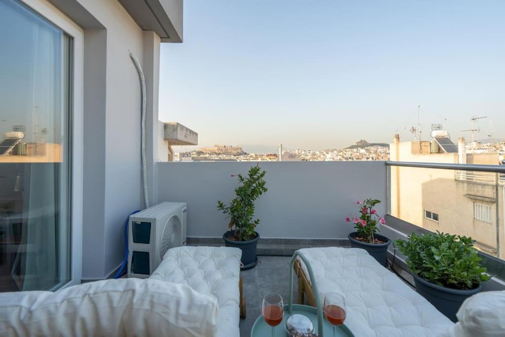 Duplex Acropolis View 2 Balconies Apartment Athens Exterior photo